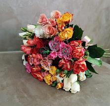 Букет цветов из:  Розы #REPLACE_PRED# Макариху